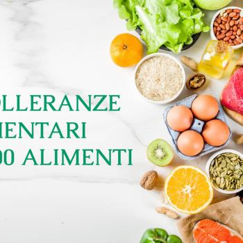 Test Intolleranze alimentari